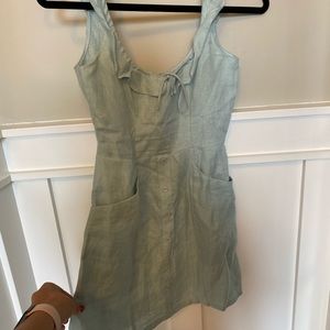 Reformation babydoll dress